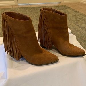 Steve Madden Countryy Chestnut Suede sz 7